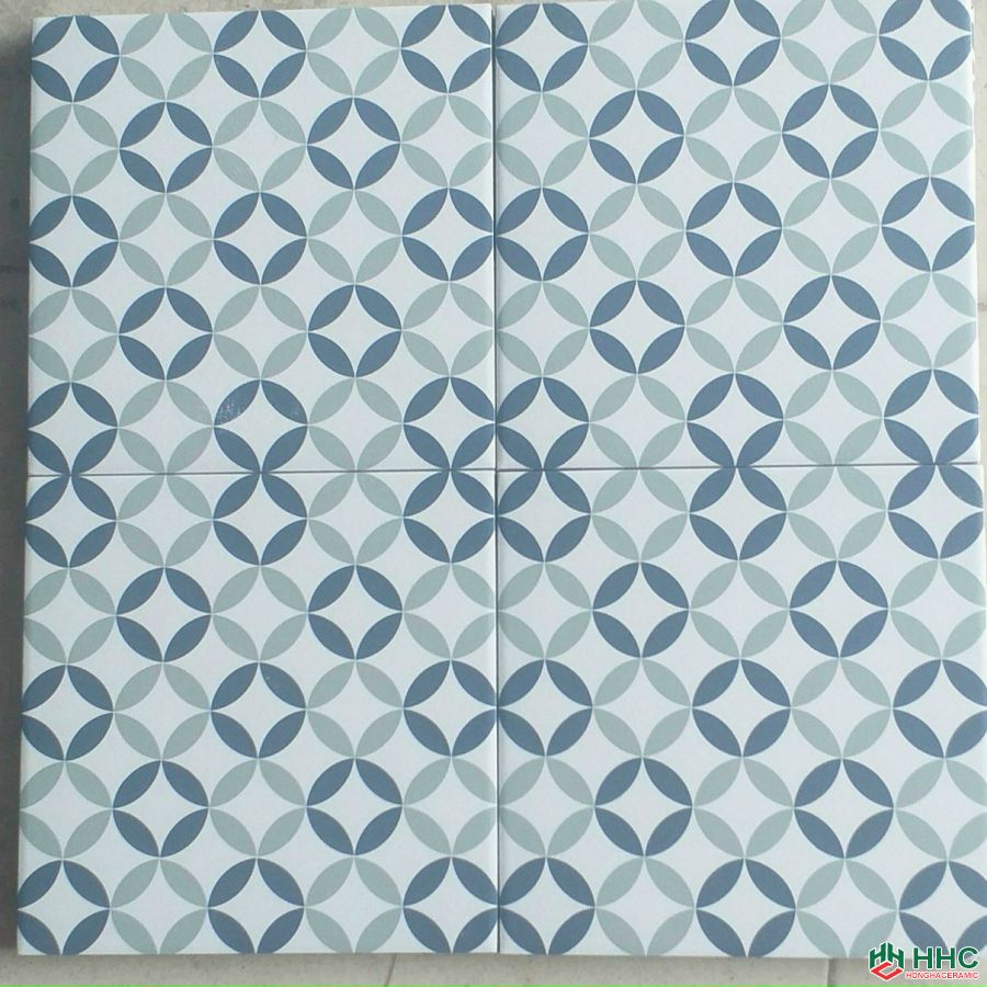 Gạch bông 20x20 ốp lát quán cà phê HH132124