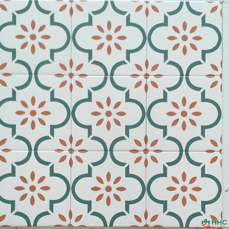 Gạch bông 20x20 ốp nhà tắm HH132121