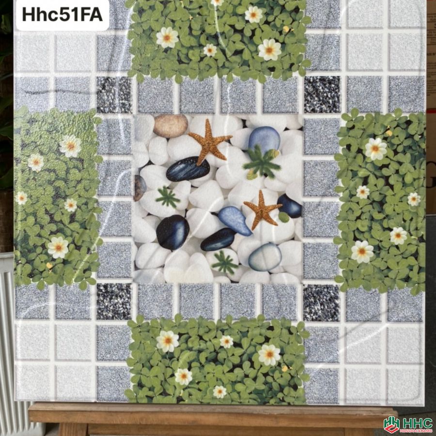 Gạch lát sân 50x50 giả cỏ hhc51