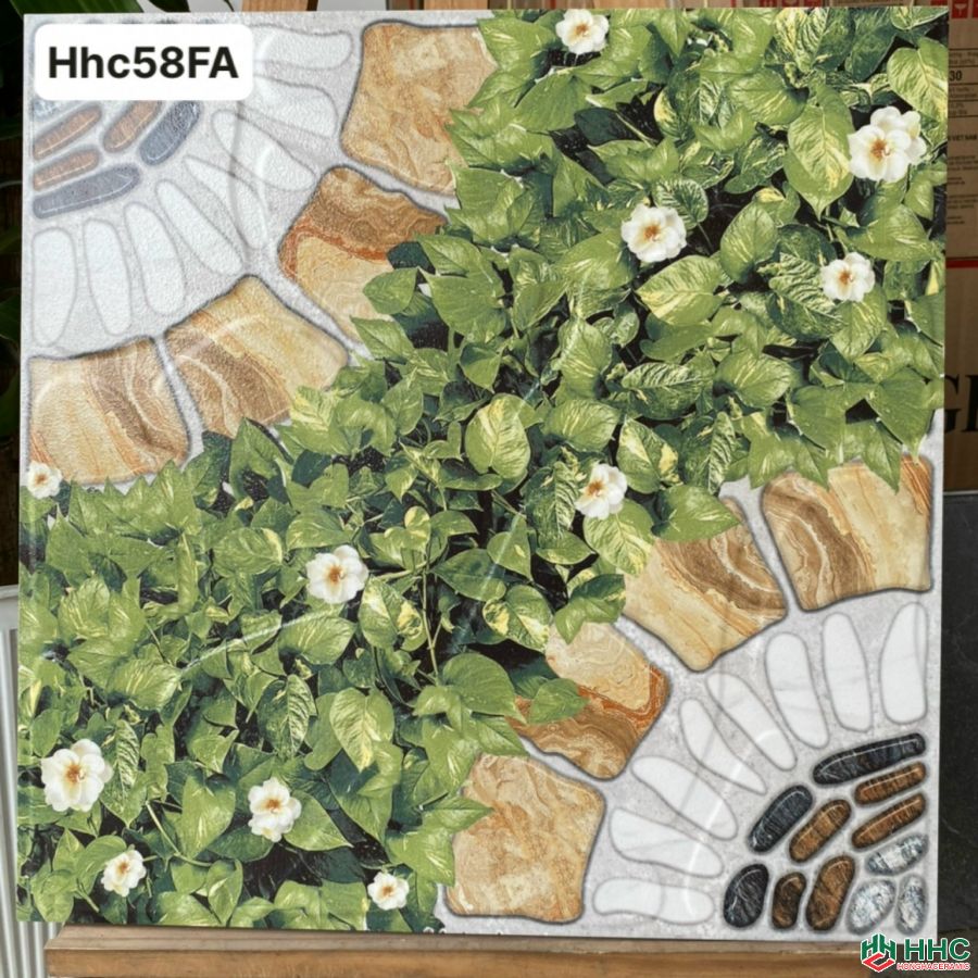 Gạch lát sân 50x50 giả cỏ hhc58