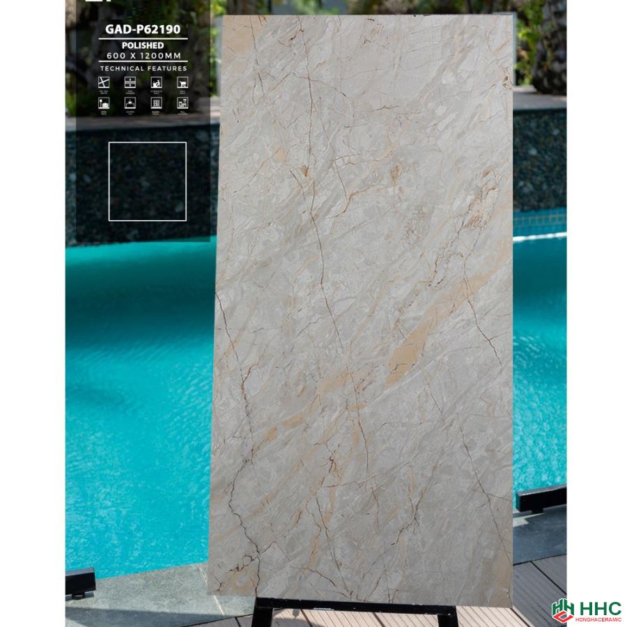 Gạch ốp tường 60x120 ấn độ GAD-P62190