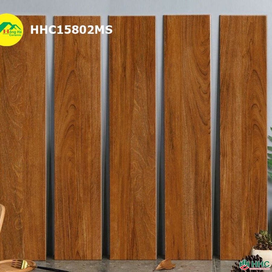 Gạch vân gỗ lát phòng ngủ 15x80 hhc15802ms