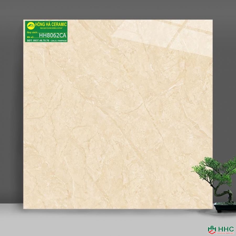 Gạch 80x80 catalan hhca8062 giá đá vân vàng