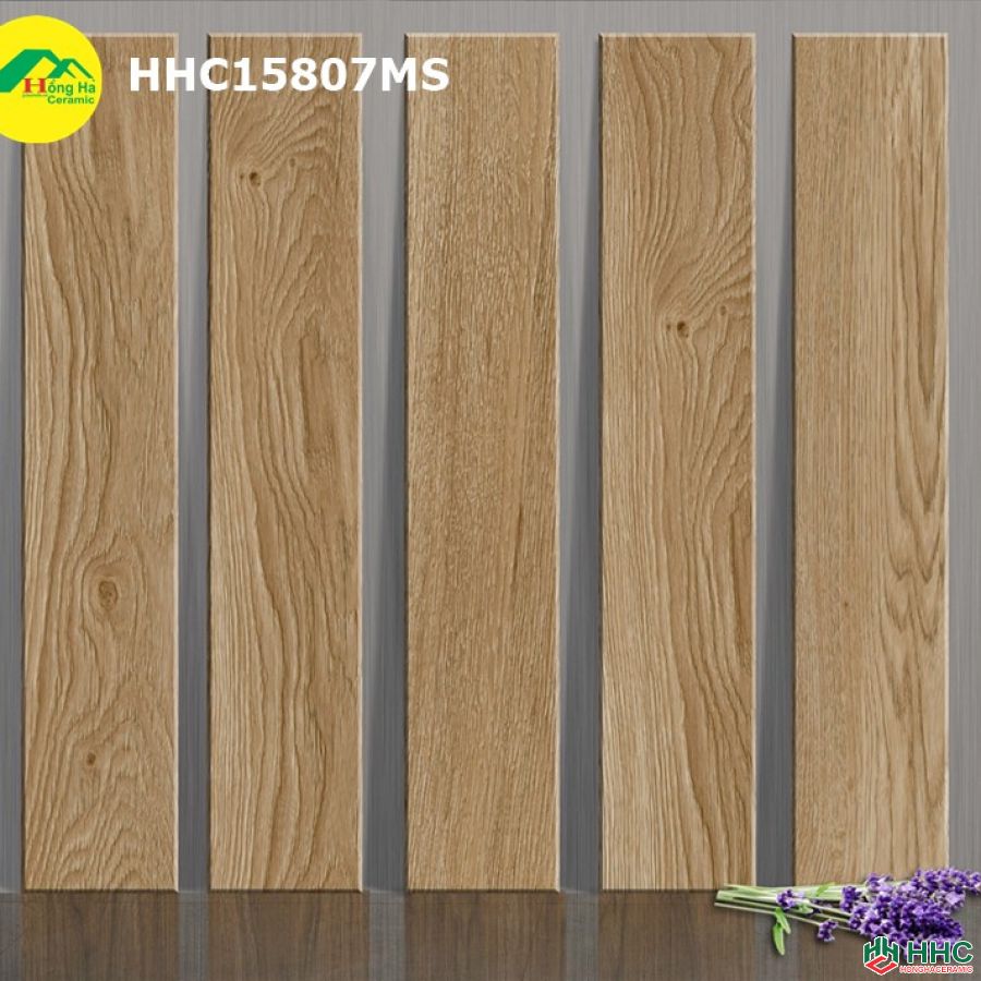 Gạch giả gỗ 15x80 đẹp hhc15807ms