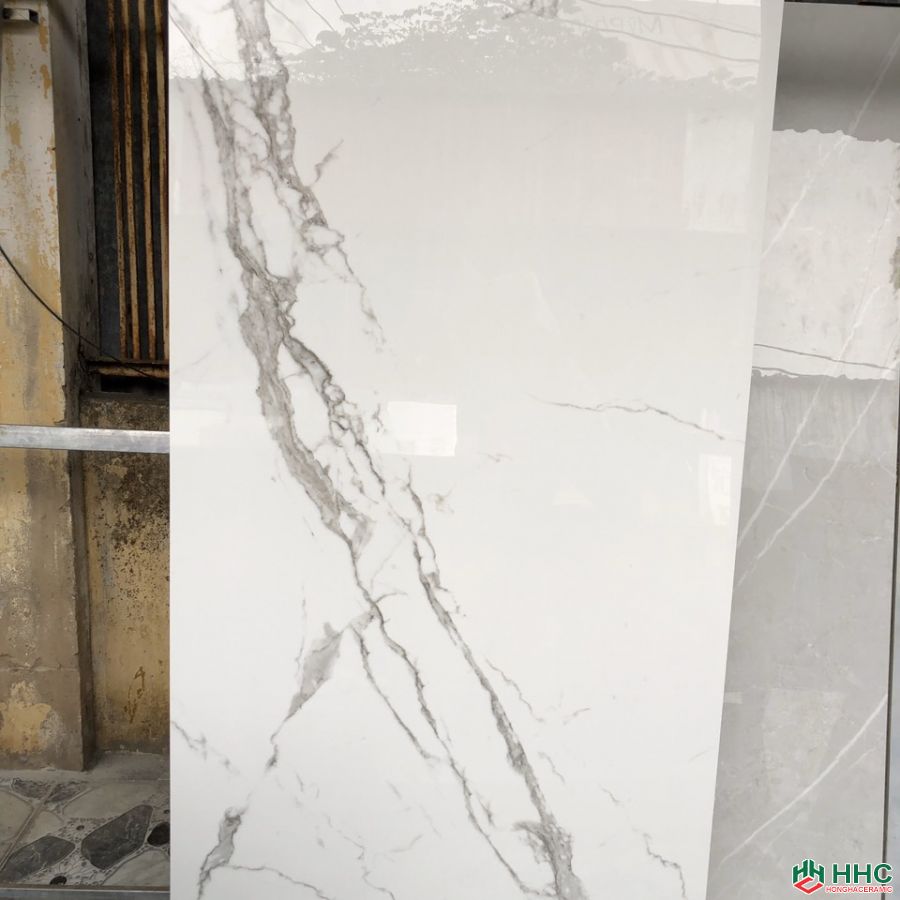 Gạch 80x160 ấn độ trắng khói