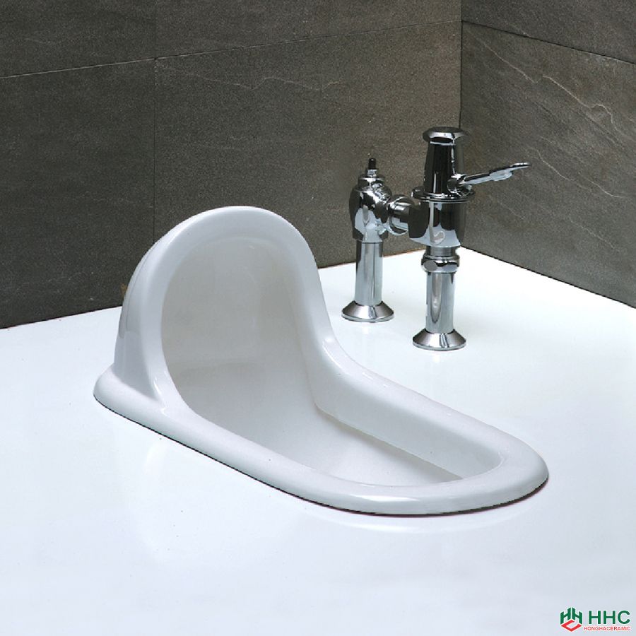 Bàn Cầu Xổm Xã Gạt Tay  - C1230 BF449