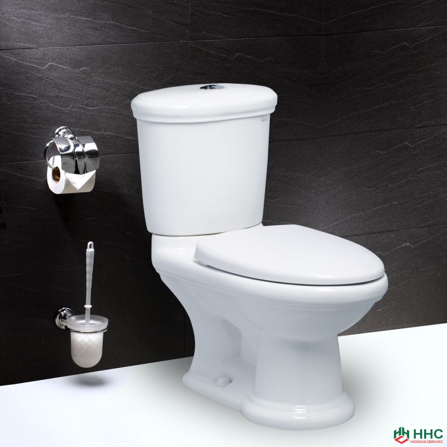 Bàn Cầu Hai Khối Nắp Êm - CD1331