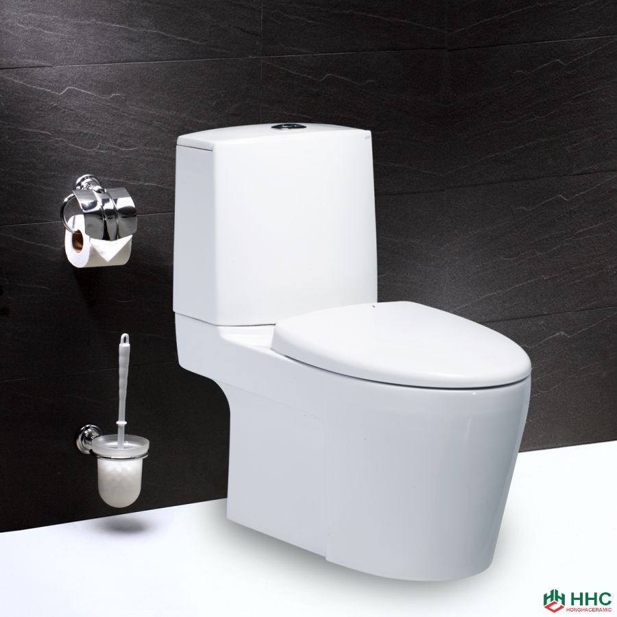 Bàn Cầu Hai Khối Nắp Êm - CD1345