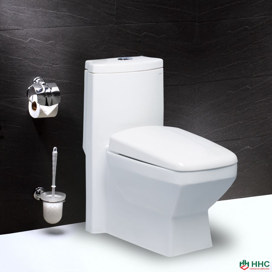 Bàn Cầu Một Khối Nắp Êm - CD1347