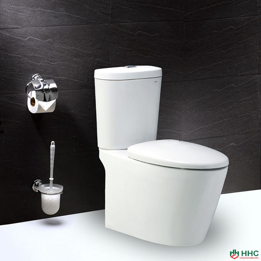 Bàn Cầu Hai Khối Nắp Êm - CD1348