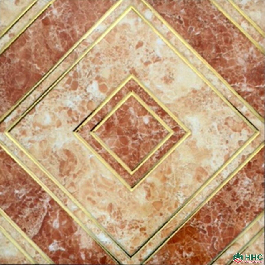Gạch 30x30 cm nhũ vàng cao cấp - 06