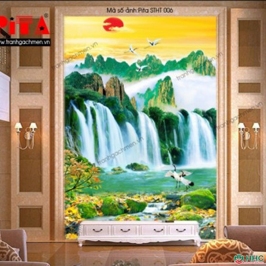 Tranh gạch men 3D-Pita mã số: STHT 006